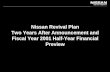 Nissan Revival Plan Two Years After Announcement and ...€¦ · Nissan Revival Plan Two Years After Announcement and Fiscal Year 2001 Half-Year Financial Preview. Carlos Ghosn President
