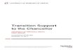 Transition Support to the Chancellor · 2020. 7. 19. · Overview of the Transition Process 4 Optimal Leadership and Organizational Structure 4 Optimal Meeting Structure 5 Critical