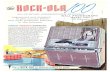 Rock-Ola 1494 - Jukeboxjukeboxhistory.info/rock-ola/jukeboxes/rock-ola_1494.pdf · 2020. 3. 16. · Revolving Record Magazine designed specifically for use in a small phonograph.