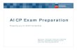 AICP Exam Preparationsdapa.org/download/histlawpres.pdf · 2010. 1. 27. · AICP Exam Preparation Preparing you for AICP membership Sponsors: American Institute of Certified Planners,