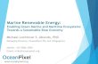Marine Renewable Energy - EAS Congress 2018eascongress2018.pemsea.org/wp-content/uploads/2018/...Marine Renewable Energy is coming up. Tidal/wave energy are potential options, typically