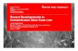 Recent Developments in Contaminated Sites Case Law · Recent Developments in Contaminated Sites Case Law Janet Bobechko Senior Partner, Certified Specialist ... environmental reports)
