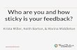 Who are you and how sticky is your feedback?...Using a sticky note, give an example of sticky feedback that you would give to a student or staff member. 26 Attribution Says… When