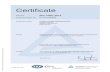 ISO 14001:2015 Certificate Registr. No. 01 104 127416/06 · 2018. 8. 1. · Certificate Standard ISO 14001:2015 Certificate Registr. No. 01 104 127416/06 Certificate Holder: Kulicke