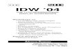 THE 11TH INTERNATIONAL DISPLAY WORKSHOPS ...Workshops (IDW ’04). A feature of the IDW ’04 is an integration of the following eleven workshops and one topical session. Workshops
