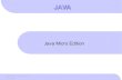 Pokrocile programovani na platforme Java, letní semestr 2017hnetynka/teaching/vsjava/... · 2017. 4. 23. · Java, letní semestr 2017 15.5.2017 CLDC 1.0 – KVM – verifikace normální