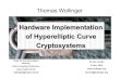 Hardware Implementation of Hyperelliptic Curve Cryptosystemscacr.uwaterloo.ca/conferences/2004/ecc2004/wollinger.pdf · – Hardware: Basic Definitions (nutshell) – Hyperelliptic