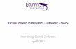 Virtual Power Plants and Customer Choice - Smart Energy · Smart Energy Council Conference April 3, 2019. 2 Eguana Technologies ... meter energy storage systems Eguana’s mission