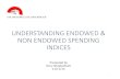 UNDERSTANDING ENDOWED & NON ENDOWED SPENDING …...Index Use Banner Form To Get Index Program Use Banner Form/remove “P” Put in fund field To get Corpus Amount in A0CC – Claim
