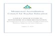 Montessori Accreditation Council for Teacher Education · The Montessori Accreditation Council for Teacher Education (MACTE) is recognized by the U.S. Department of Education as the
