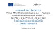 SEMINÁŘ PRO ŽADATELE Výzva MAS Vodňanská ryba, z.s. Podpora · 2019. 3. 21. · • V případě zaměření projektu na poskytování sociálních služeb - aktivita 1.1 viz