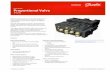 PVX Proportional Valve Data Sheet · 2020. 8. 9. · design with integrated software and sensors that enable intelligent valve configuration and superior control. This unprecedented