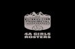 4A GIRLS ROSTERS · 2019. 11. 29. · W2 W3 W4 W5 W6 W7 W8 2nd B 2nd C 1st D 1st E 3rd A 1st C 2nd D 2nd E 1st B 3rd B 2nd A 1st 2nd 3rd 4th. SATURDAY, ... 13 Amelia Anderson 6'1"