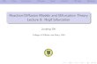 Reaction-Diffusion Models and Bifurcation Theory …jxshix.people.wm.edu/2013-taiwan/lecture10-taiwan.pdfReaction-Di usion Models and Bifurcation Theory Lecture 9: Hopf bifurcation