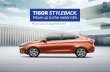 Tigor AMT broucher for web - Sudarshan Motors · 2018. 4. 12. · TAKE A TEST DRIVE TODAY. SMS "TIGOR" TO 5616161. /TataMotorsGroup @TataMotors Dealers Stamp Copper Dazzle TECHNICAL