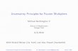 Uncertainty Principles for Fourier Multipliers...Uncertainty Principles for Fourier Multipliers Michael Northington V School of Mathematics Georgia Tech 6/6/2018 With Shahaf Nitzan