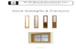 Stock Sidelights & Transoms - B&B Wood ProductsB B&B Wood Products inc. B 2 BIFOLD units can be made in any style. Includes Mortise Hinges, track, pivots, hangers and panels trimmed