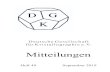 Deutsche Gesellschaft für Kristallographie e.V. - Homepage der DGK · 2019. 8. 27. · Liebe Mitglieder der DGK, seit der letzten Ausgabe des DGK-Mitteilungen gab es eine Reihe von