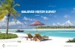 MALDIVES VISITOR SURVEY - Two Thousand Isles€¦ · Of the international visitors to the Maldives, 36% chose the all inclusive meal option, 22% full board, 22% half board and 18%