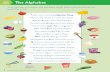 LET’S The Alphabet LEARN · 2020. 8. 6. · The Alphabet Today we’re cooking Alphabet Soup. Here’s the recipe to make this goop: Apples, butter, then some cheese, Or start with