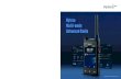 Hytera Multi-mode Advanced Radio · 2017. 12. 1. · create parameter sets for radio configuration. •User Client ... WCDMA B1/B8 NFC 13.56MHz Positioning System GPS, BDS, GLONASS