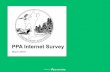 PPA Internet Survey - Parker Pond Association · willing/able to pay substantially more than we're paying now. • We have excellent broadband thru Fairview communications for which