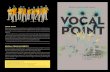 Vocal Point - Performing Arts Management · 2019. 12. 18. · I Need Thee Every Hour Traditional Arr. by McKay Crockett I 2 I From A Goofy Movie Arr. by McKay Crockett and Keith Evans