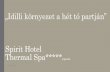 Spirit Hotel Thermal Spa*****...10 éves évfordulóját ünneplő Spirit Hotel Thermal Spa, Magyarország legexkluzívabb 5 csillagos szállodája, Sárváron. A szálloda dús erdők
