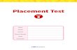 Placement Testafter.ybmperfectenglish.com/exam_placement/p3.pdf · Placement Test • 3. Part 2 - Speaking 16 다음을 듣고, 제시된 응답에 알맞은 질문을 고르세요.