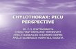 CHYLOTHORAX: PICU PERSPECTIVE...chylothorax and pseudochylothorax. Table 1Pleural fluid criteria for the diagnosis of chylothorax and pseudochylothorax. Triglyceride Cholesterol Chylomicron