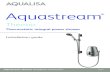 Aqualisa Aquastream Thermostatic Power Shower …...Installation guide Aquastream Thermo installation instructions Page 1 Aquastream Thermo installation instructions Page 2 Aquastream