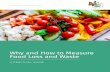 Why and How to Measure Food Loss and Waste · 4 Why and How to Measure Food Loss and Waste: A Practical Guide This practical guide provides a step-by-step plan for how companies and