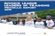 ROOKIE LEAGUE LEADERS IN TRAINING...In 2017, a group of 12 year old campers attending Rookie League for their last year advocated for Jays Care to create a program that enabled them