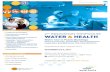 INNOVATION SYMPOSIUM WATER & HEALTH · 2016. 9. 15. · 8H00 – Welcome 8H30-9H00 – JT Walker > Scientific Leader for Water and Decontamination, Biosafety, Air and Water Microbiology