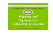 Parts of Speech Quick Guide Updateddonovansliteracylane.weebly.com/uploads/3/9/1/6/... · PARTS OF SPEECH QUICK GUIDE © -GrammarRevolution.com 3! 3. Verbs show actions or states