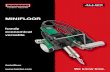 MINIFLOOR...Velcro fastener 2 pcs, Operating Manual 154.335 MINIFLOOR drive unit, with US/JP-plug; 120V 154.336 MINIFLOOR drive unit, without plug; 230V Scope of delivery: Plastic