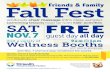 Fall Fest - TriHealth...Junaid Malik, MD, TriHealth Sleep Center Exercise for Good Posture, Karen Sims, ATC Too Tired to Exercise, Dietitian & Personal Trainer Exercise and Travel,