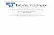 2017-2018 Undergraduate Academic Catalog · 2017. 7. 7. · 2017-2018 Undergraduate Academic Catalog ii Welcome to Tabor College! Tabor is a vital higher learning center designed