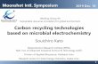 Carbon recycling technologies based on microbial ......2019/12/18  · Carbon recycling technologies based on microbial electrochemistry Souichiro Kato 2019 Dec. 18 Bioproduction Research