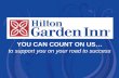 Hotels by Hilton - YOU CAN COUNT ON US…...and assist our hotels to maximize revenue, market share, and customer satisfaction. BRAND PERFORMANCE SUPPORT • Act as the brand liaison