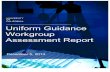 Uniform Guidance Workgroup Assessment Report · 2019. 11. 27. · UNIFORM GUIDANCE WORKGROUP ASSESSMENT REPORT 12/5/14 Page 5 IMPACT ASSESSMENTS 1. Allowable/Unallowable Direct Costs
