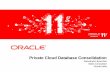 Private Cloud Database Consolidation - FPA...Private Cloud Database Consolidation Alessandro Bracchini Sales Consultant Oracle Italia. Private Database Cloud Business Drivers Improve