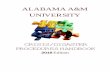 ALABAMA A&M UNIVERSITY · 2019. 10. 24. · Alabama A&M University Emergency Action Procedures Handbook 2018 Edition pg. 3 INTRODUCTION As part of an on-going effort, to inform our