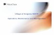 Village of Kingsley WWTP Operation, Maintenance and … Presentation [Compatibility Mode].pdfVillage of Kingsley WWTP Operation, Maintenance and Management. Began Operation June 2005Began