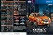 Datsun Nepal | Drive a League Ahead of the Crowd GO... · 2019. 9. 12. · Make every drive a safe drive. The Datsun GO is packed with next generation safety features. 100.00 (5 Apple