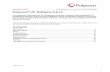 Polycom UC Software 4.0 · 2019. 7. 26. · Release Notes UC Software Version 4.0.14 Polycom, Inc. 2 What’s New Polycom® Unified Communications (UC) Software 4.0.14 is a maintenance