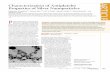 CharacterizationofAntiplatelet PropertiesofSilverNanoparticles of Silver Nano particles...aggregation in whole blood (studied by electronic impedance) col-lected from mice, which were