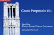 Grant Proposals 101 - NC State Research & InnovationGrant Proposals 101 Jaine Place Director, Research Proposal Development jaine_place@ncsu.edu
