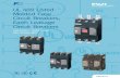 UL 489 Listed Molded Case Circuit Breakers, Earth Leakage Circuit … · 2010. 2. 9. · Earth Leakage Circuit Breaker provides the ultimate in compact design, unprecedented value,