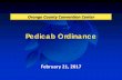 Orange County Convention Center - OCFL Newsroom€¦ · 2017-03-02  · Orange County Convention Center . February 21, 2017 . Presentation Outline Background Key Ordinance Provisions